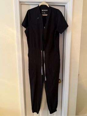 MEDGEAR Women's Black Utility Scrub Jumpsuit